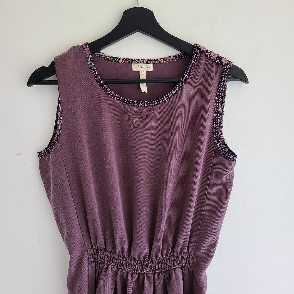 CLEARANCE Matilda Jane Miranda Dress Size S Small Purple Friends Forever 18665D